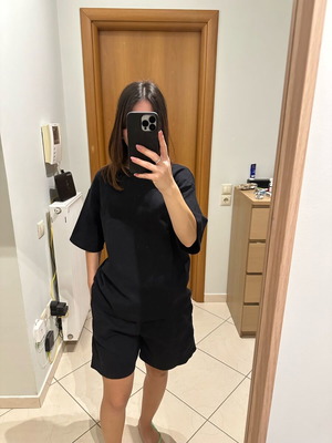 Zara set black like new