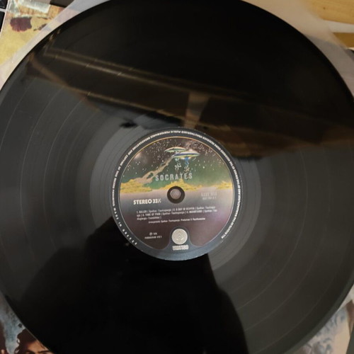 Socrates Phos vinyl record with Vangelis Papathanasiou, rock