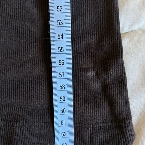 Zara Brown Ribbed Embellished Tank Top Racerback M like new