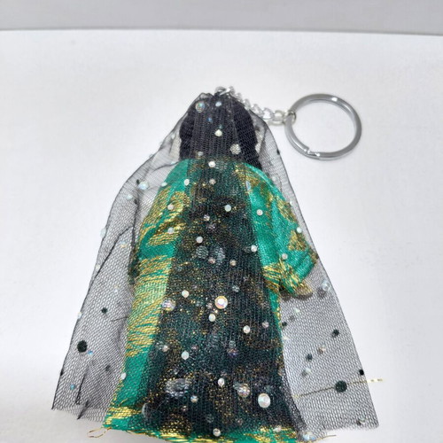 Traditional souvenir keychain doll from United Arab Emirates