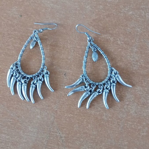 Boho earrings stainless steel like new