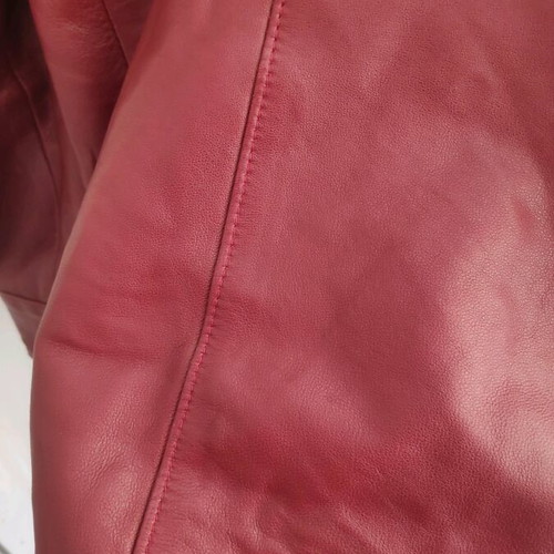 Arma genuine leather jacket new, size L, burgundy