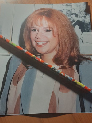 Aliki Vougiouklaki photo rare, like new, 15×19, glossy paper