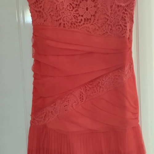Rinascimento Elegant Coral Dress L Like New