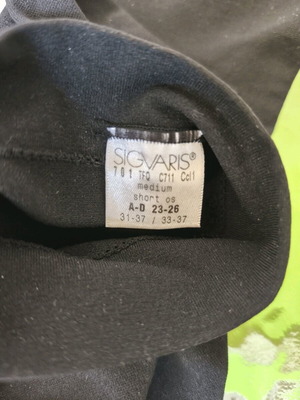 Компресионни чорапи Sigvaris с градуирано налягане като нови, 2 чифта