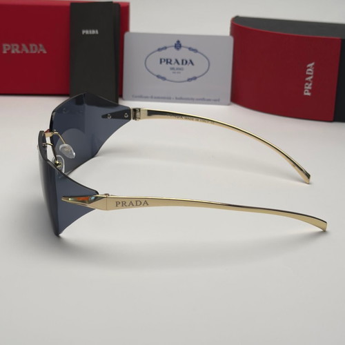 Prada Rimless Edition sunglasses new, black and brown