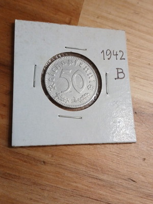 Κέρμα deutsches reich 1942 50pf B μεταχειρισμένο