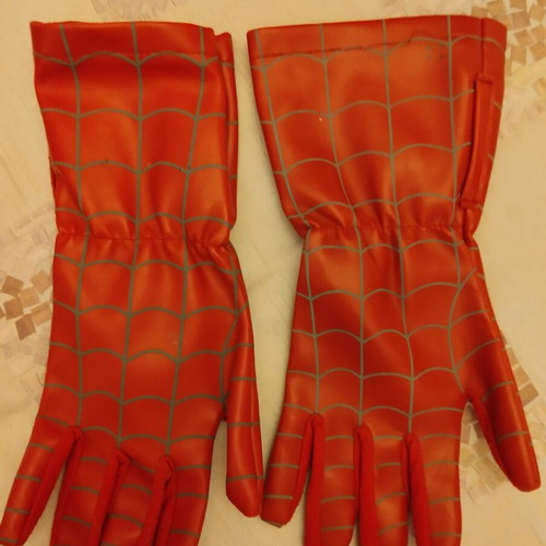 Spiderman Kids Gloves Marvel 2004 Like New