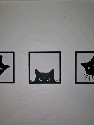 Decorative frames new, set of 3, wall art