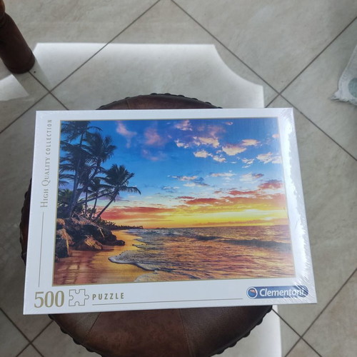 Puzzle 500 pieces Paradise Beach Clementoni new
