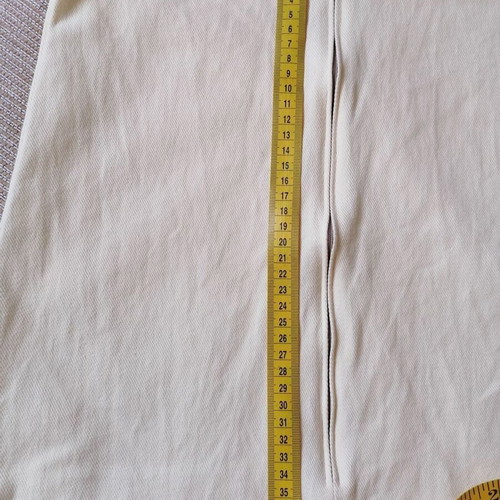 Chair covers set of 2 handmade cotton with zipper and velcro like new