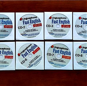 8 CD Εκμάθησης Αγγλικών Linguaphone