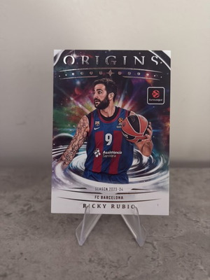 2025-26 Panini Origins EuroLeague Ricky Rubio #77 FC Barcelona card new