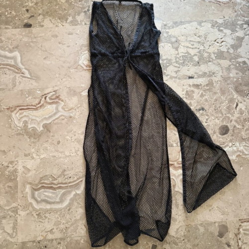 Med beach net like new, black, size S