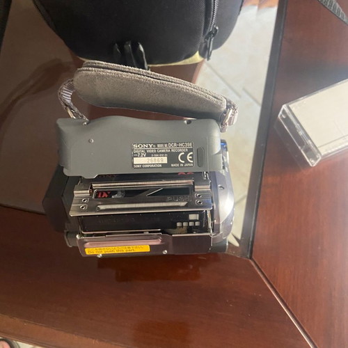 Video camera used with all accessories
