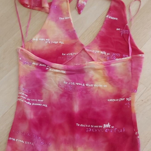 Summer blouse see through like new, XS/S
