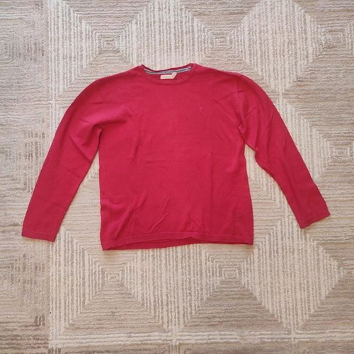 Sfera knitted blouse size 9-10, like new, red