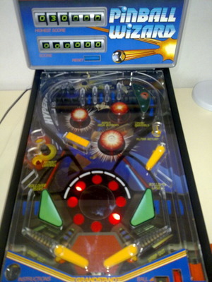 Pinball Wizard 1983 Grandstand ηλεκτρονικό φλίπερ σαν καινούργιο