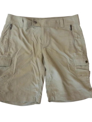 Columbia Women's Shorts Beige Size UK 14 Long Omni Shade Sun Protection like new