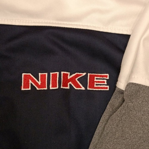 Nike retro jacket with buttons, vintage style, size M