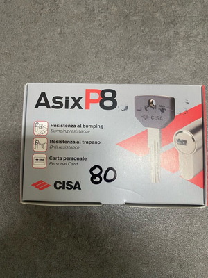 Security lock for armored door 80mm with 4 keys new
