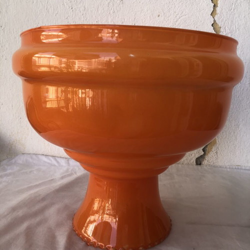 Glass lamp shade Ø28 opaline new