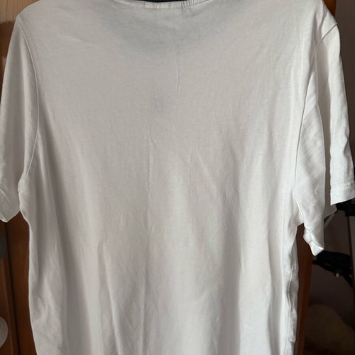 Adidas sports shirt like new, white, size M