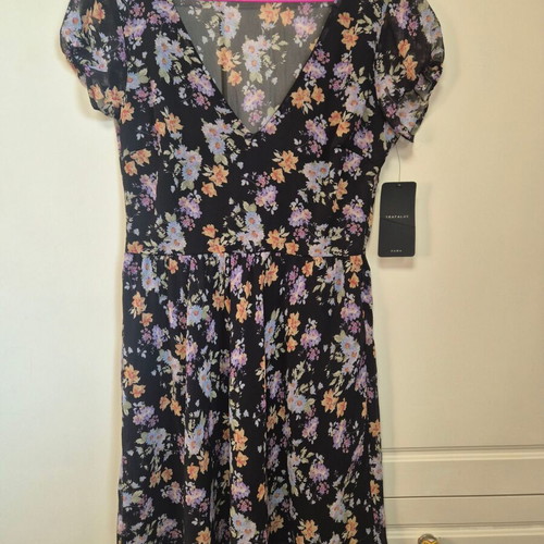 Zara floral dress size L new, spring style