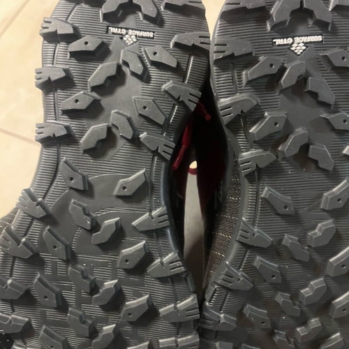 The North Face athletic shoes brand new, size 37, black and red
