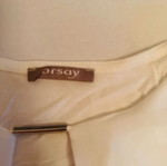 Orsay white tshirt like new, size S