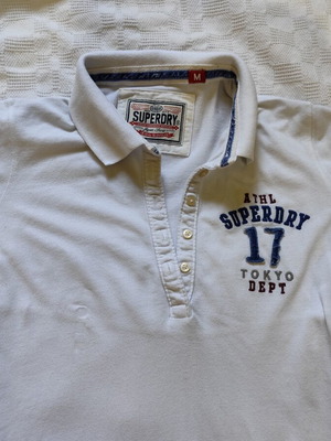 Superdry women's blouse used, size M, white