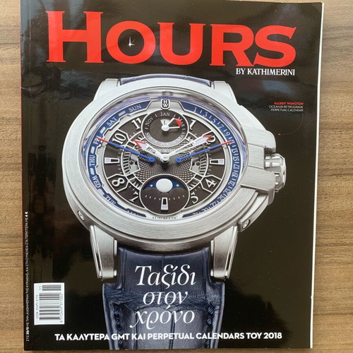 Hours Magazine Winter 2018-2019 Collector's Edition like new