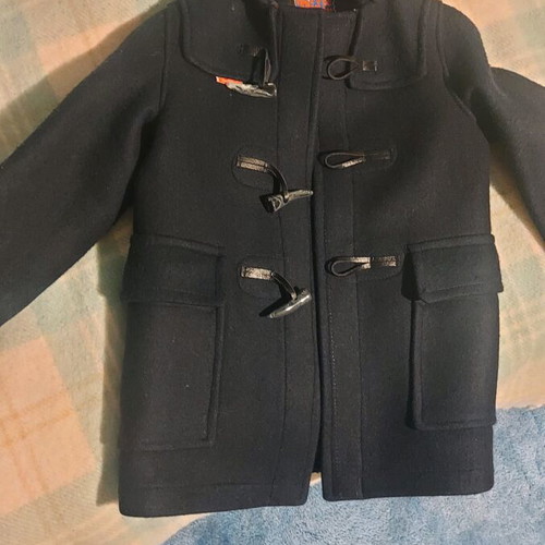 Montgomery wool coat for 5-6 years like new, dark blue