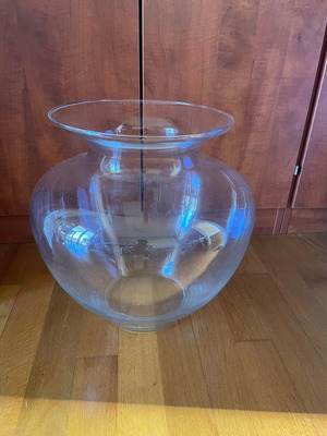 Vase used, height 43 cm