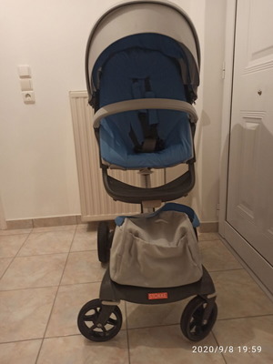 Καρότσι Stokke Xplory X με κάθισμα και πορτ-μπεμπέ έως 22 κιλά