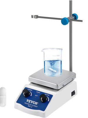 Μαγνητικός αναδευτήρας εργαστηρίου Vevor SH-2 2000ml με ψηφιακή οθόνη καινούργιο