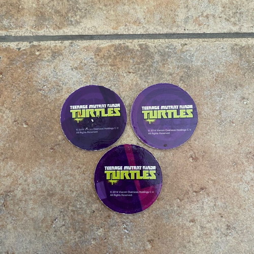 Turtles collectible caps 2014 used