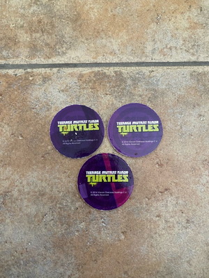Turtles collectible caps 2014 used