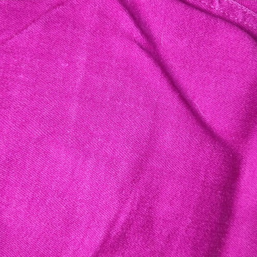 Fuchsia cotton denim pants like new, size S