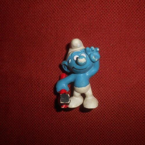 Smurfs figures PEYO used, pack of 14
