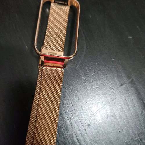 Mi Band 8 strap used, rose gold