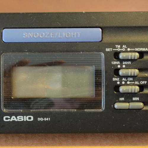 Casio DQ-541 digital table clock like new