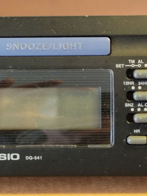 Casio DQ-541 digital table clock like new