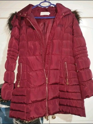 Red jacket like new, size XL