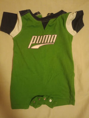Puma Onesie like new, 100% cotton, 3-6 months