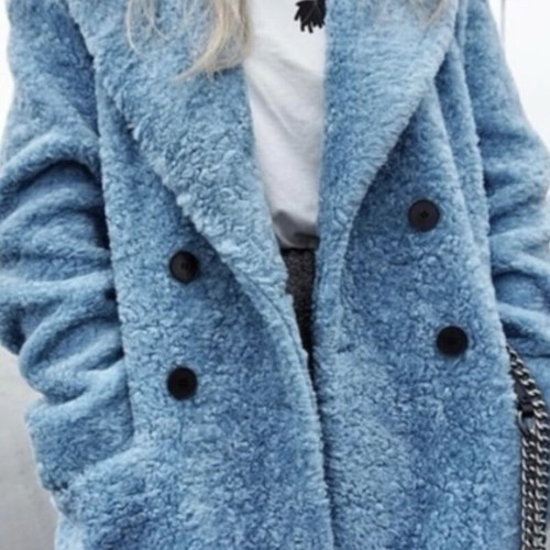 Coat used, blue, size M 38 10