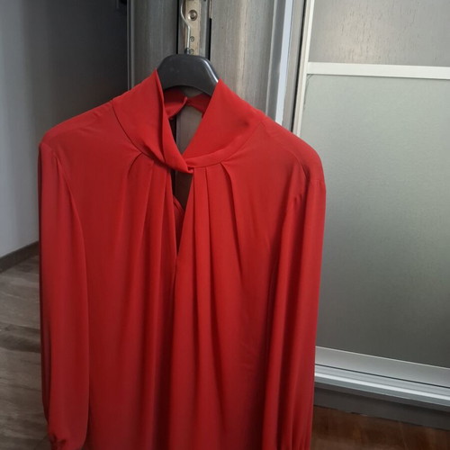 Lucifair women's blouse like new, size 48, red