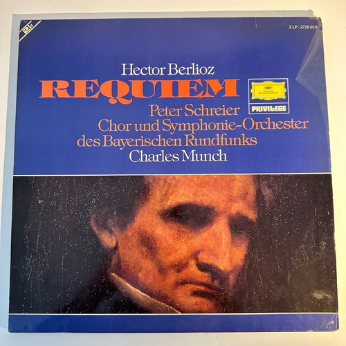 Berlioz Requiem vinyl like new, classical music