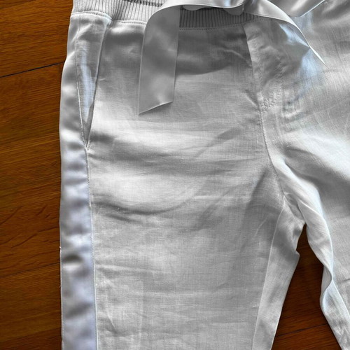 Iceberg white linen pants like new, size M
