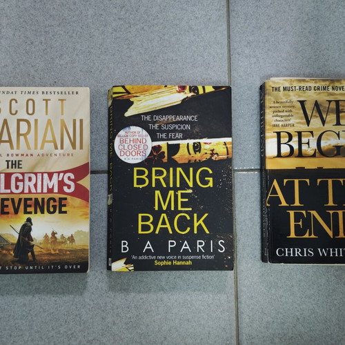 Three English books set